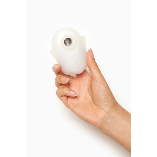 Satisfyer Glowing Ghost succionador y vibrador - imagen 1