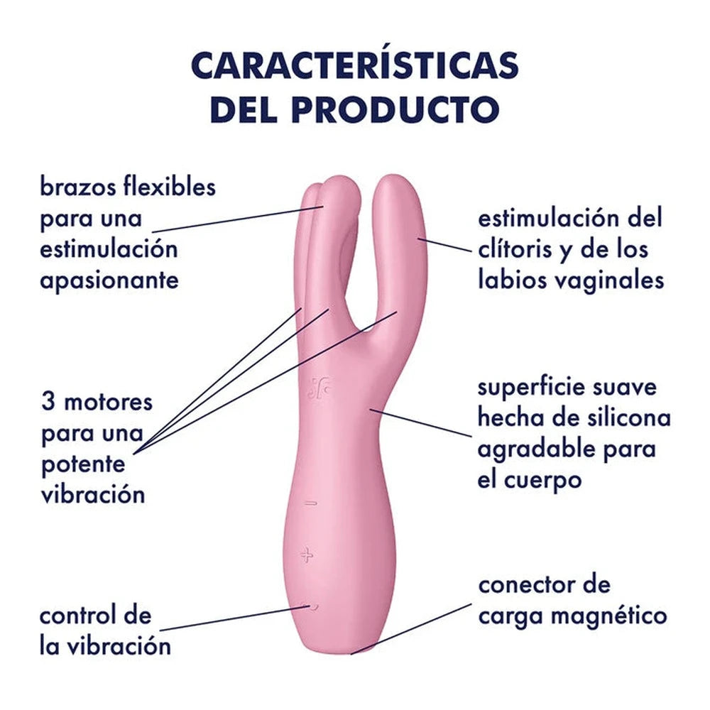 Satisfyer Threesome 3 vibrador externo - imagen 3