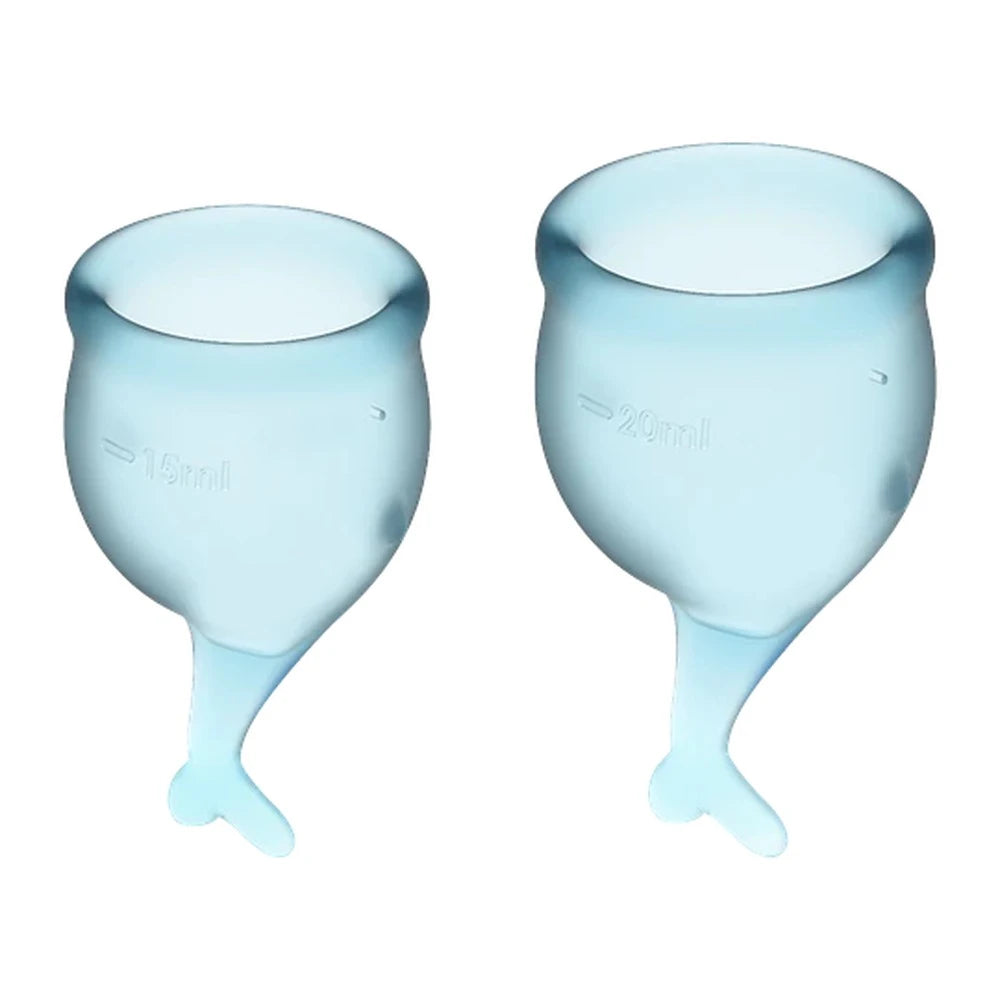 Satisfyer Feel Secure set de 2 copas menstruales - imagen 1