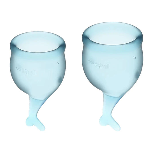 Satisfyer Feel Secure set de 2 copas menstruales - imagen 1