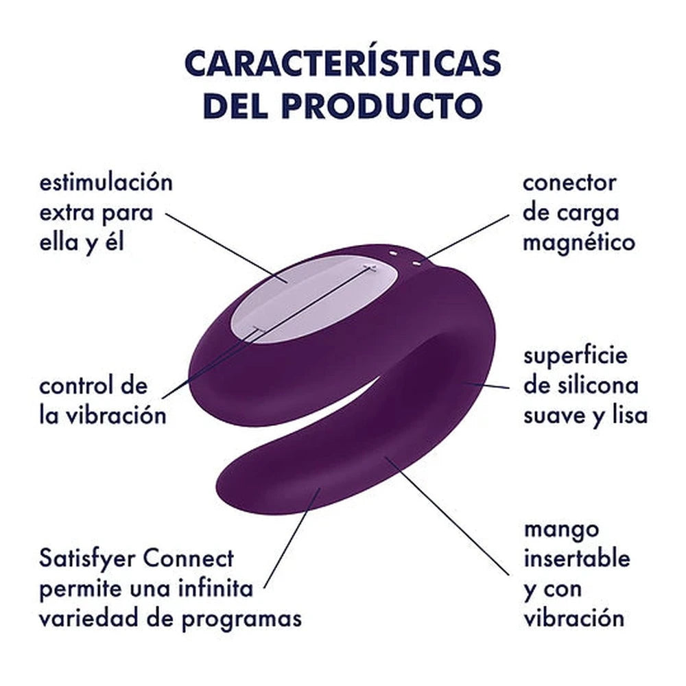 Satisfyer Double Joy vibrador para parejas - imagen 4