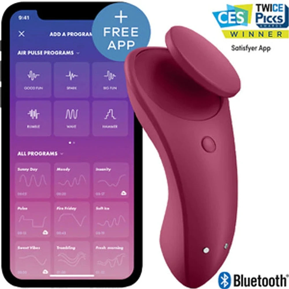 Satisfyer Sexy Secret Panty vibrador con app - imagen 1