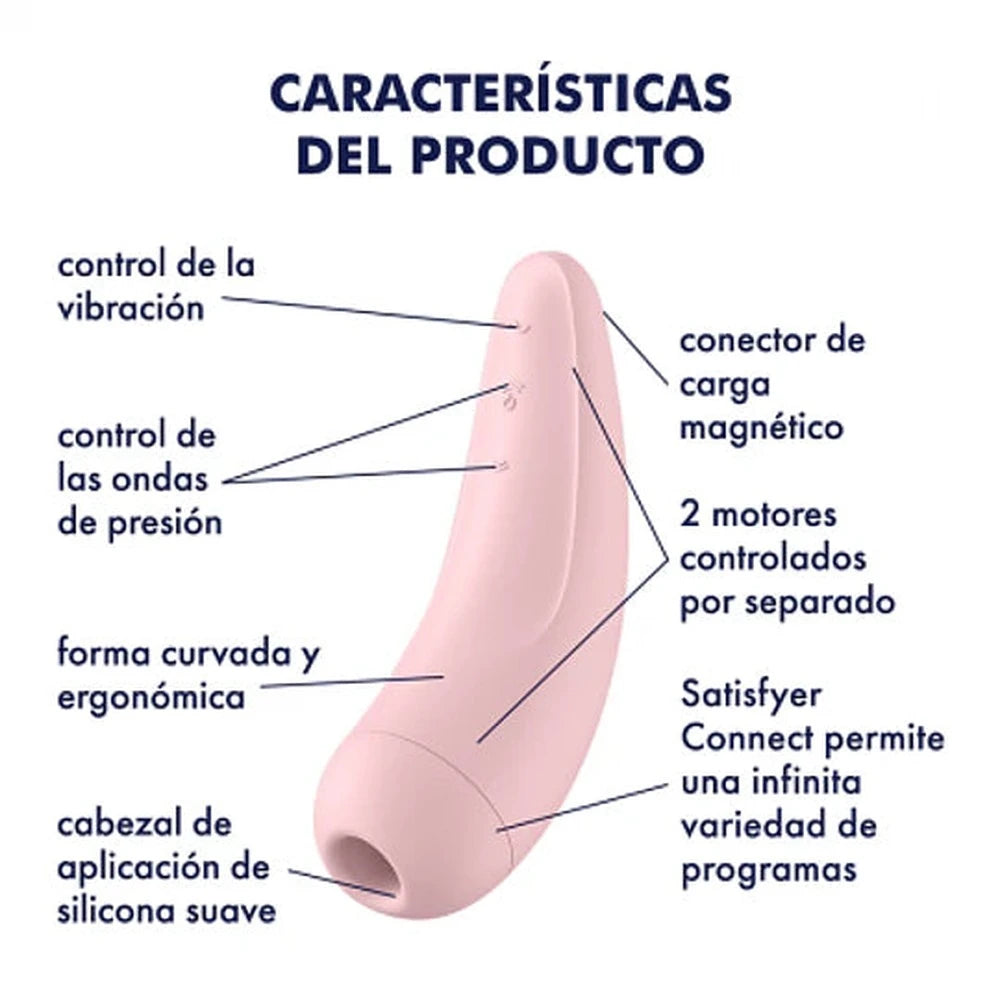 Satisfyer Curvy 2+ vibrador succionador - imagen 4